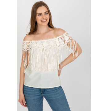 Bluzka Model AT-BZ-1801.87 Light Beige - AT