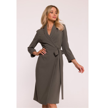 Sukienka Model S415 Khaki - Stylove