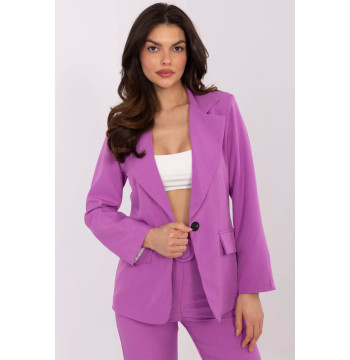 Marynarka Model DHJ-MA-18736.12 Violet - Italy Moda