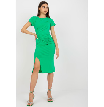 Sukienka Model DHJ-SK-17253.38X Green - Italy Moda