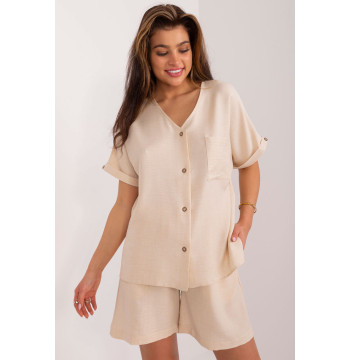Spodnie Komplet Model LK-KMPL-509713.03X Light Beige - Lakerta