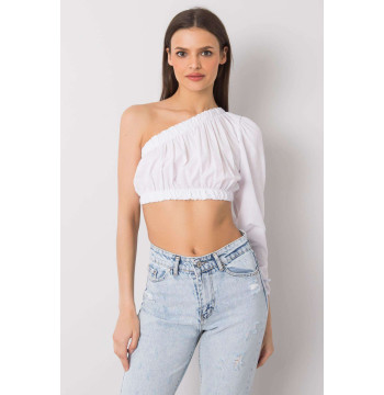 Bluzka Model 341-BZ-5267.05 White - Rue Paris