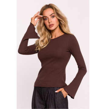 Bluzka Model MOE806 Brown - Moe