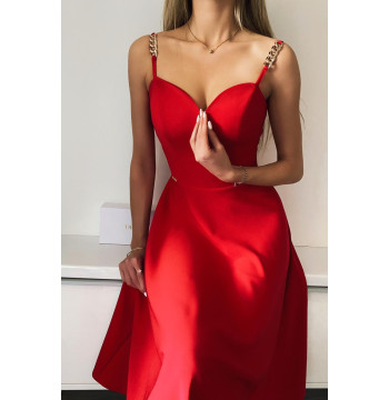 Sukienka Model Audrey Red - Jersa