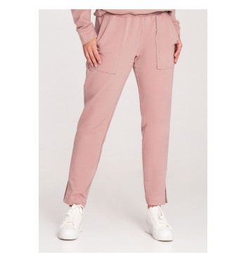 Spodnie Dresowe Model M1035 Dark Pink - Figl