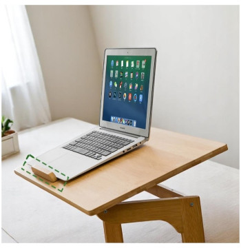 Wielofunkcyjne biurko stolik pod laptop tablet, składane 60 x 35 cm STL21
