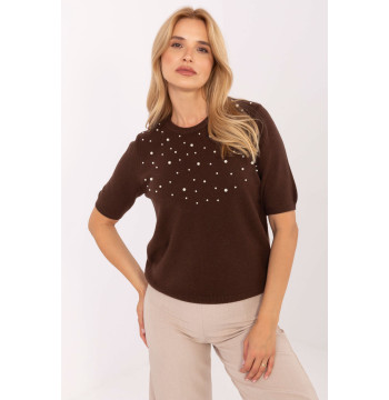 Sweter Damski Model PM-SW-PM-5059.15 Brown - Factory Price