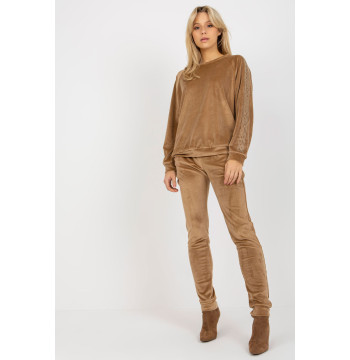 Spodnie Komplet Model RV-KMPL-8436.40 Camel - Relevance