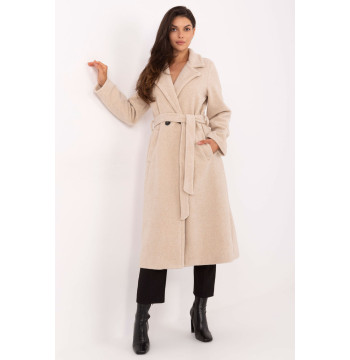 Płaszcz Damski Model IT-PL-96765.17P Light Beige - Factory Price